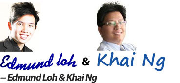 Edmund Loh and Khai Ng